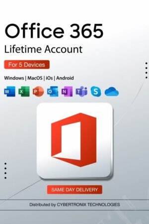 Office 365 - Lifetime Account for 5 Devices Windows, Android, MAC, iOS & Online Digital License – Wholesale & Export UAE