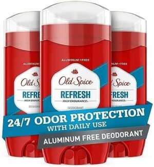 Old Spice High Endurance Deodorant for Men, Aluminum Free, 24/7 Odor Protection, Refresh Scent, 3 oz (Pack of 3. – Wholesale & Export UAE