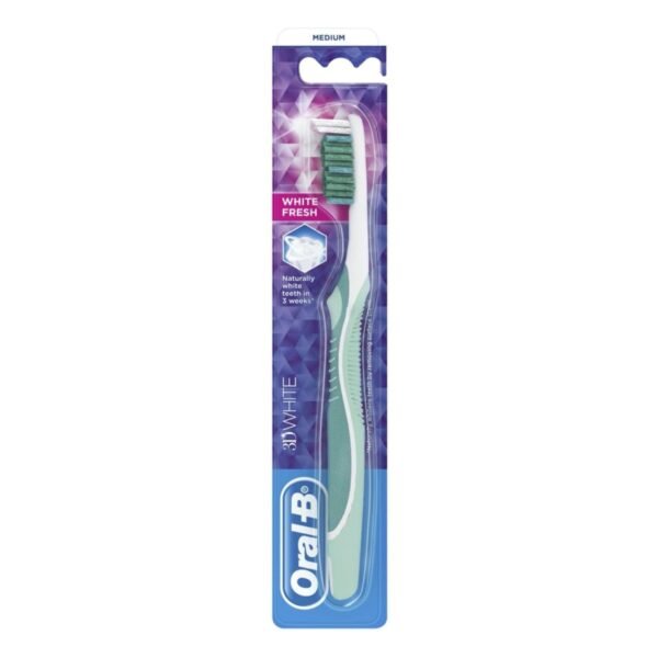 Oral-B 3D White Fresh Medium Toothbrush Multicolour – Wholesale & Export UAE