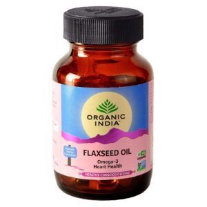 Organic India Flaxseed Oil Capsules Pack of 60 – Wholesale & Export UAE