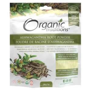 Organic Traditions Ashwagandha Root Powder 200g – Wholesale & Export UAE