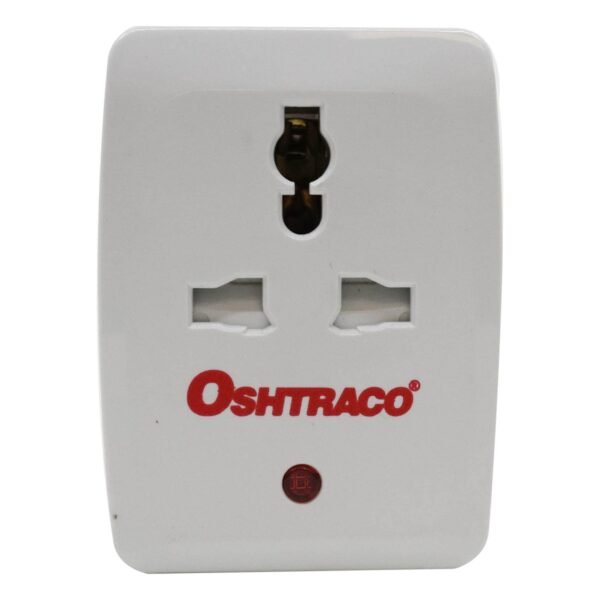 Oshtraco 3-Way Multi Socket Wall Adaptor 15Amp White – Wholesale & Export UAE