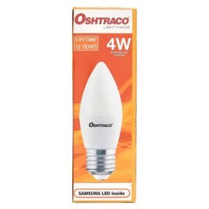 Oshtraco Light Maker Candle LED Bulb 4W E27 with Base – Wholesale & Export UAE