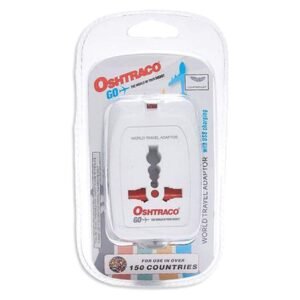 Oshtraco Travel Adapter 2 AMP With 2 USB White – Wholesale & Export UAE