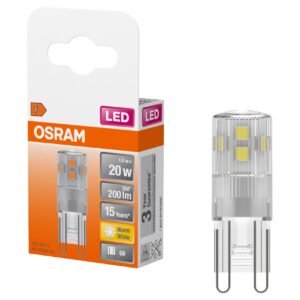 Osram 20 LED Pin Bulb Warm White 1.9W 240V – Wholesale & Export UAE