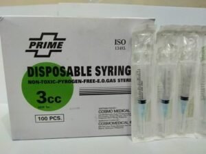 PRIME DISP. SYRINGE 3MLX100 – Wholesale & Export UAE