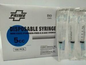 PRIME DISP. SYRINGE 5MLX100 – Wholesale & Export UAE