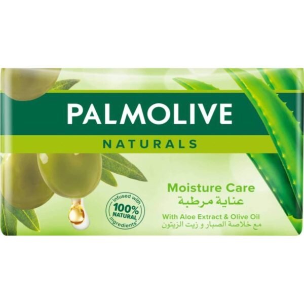 Palmolive Naturals Aloe & Olive Green Moisture Care Bar Soap 170g – Wholesale & Export UAE
