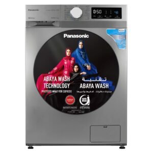 Panasonic-Front-Load-Washing-Machine-9kg-NA-149MG4LAE-Silver-With-Abaya-Wash-4 Panasonic Front Load Washing Machine 9kg NA-149MG4LAE Silver With Abaya Wash – Wholesale & Export UAE