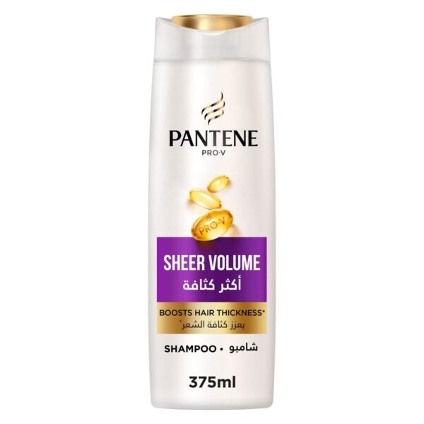 Pantene Pro-V Sheer Volume Shampoo, 375ml – Wholesale & Export UAE
