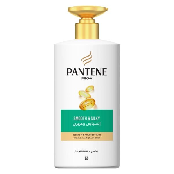 Pantene Pro-V Smooth and Silky Shampoo, 500ml – Wholesale & Export UAE