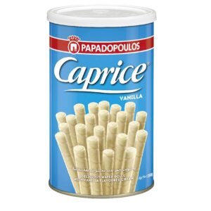 Papadopoulos Caprice Classic Vanilla Wafer Rolls, 250g – Wholesale & Export UAE
