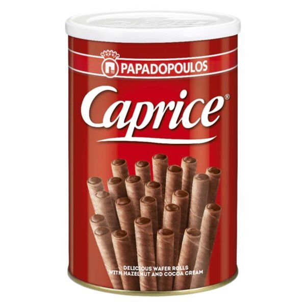 Papadopoulos-Caprice-Classic-Wafer-Roll-400g-5 Papadopoulos Caprice Classic Wafer Roll 400g – Wholesale & Export UAE