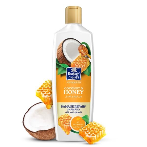 Parachute Advanced Coconut and Honey Damage Repair Shampoo, 340ml, Pack of 2 – Wholesale & Export UAE