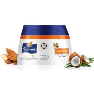 Parachute Gold Natural Shine Coconut And Almond Hair Cream White 140ml – Wholesale & Export UAE