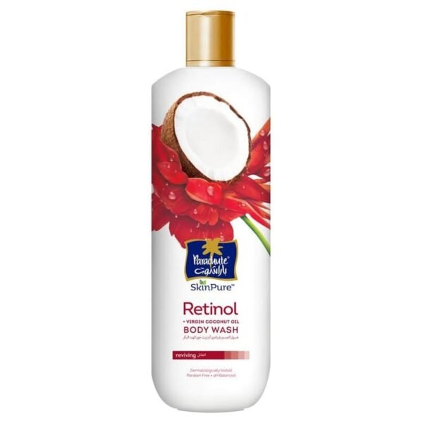 Parachute SkinPure Reviving Retinol Plus Virgin Coconut Oil Body Wash, 400ml – Wholesale & Export UAE