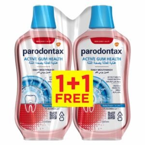 Parodontax Active Gum Health Daily Mouthwash Extra Fresh 500ml Pack of 2 – Wholesale & Export UAE