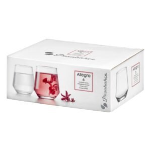 Pasabahce Allegra Tumbler Clear 115ml 6 PCS – Wholesale & Export UAE