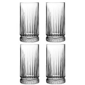 Pasabahce Elysia Drinking Glass Set, 280 cc, 4 PCS – Wholesale & Export UAE