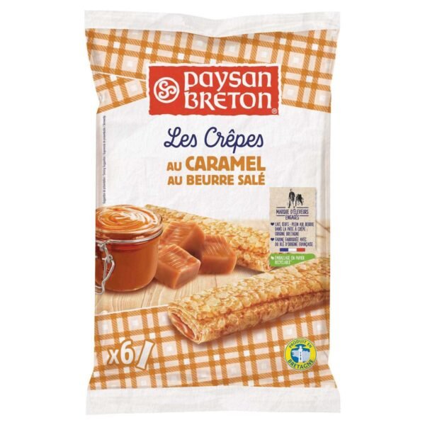 Paysan Breton Caramel Crepes, 180g – Wholesale & Export UAE