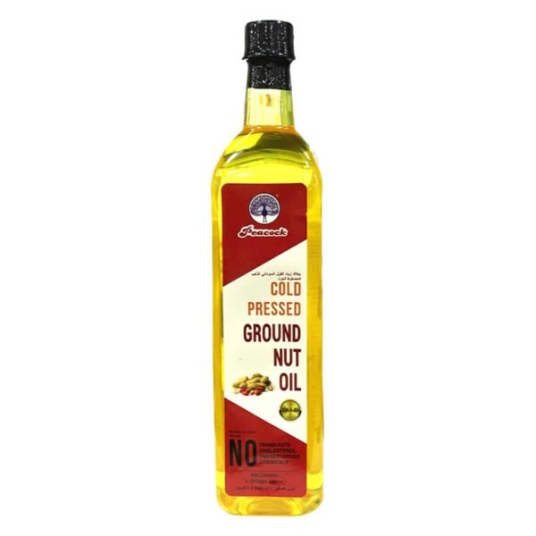 Peacock Cold Press Groundnut Oil 1L – Wholesale & Export UAE