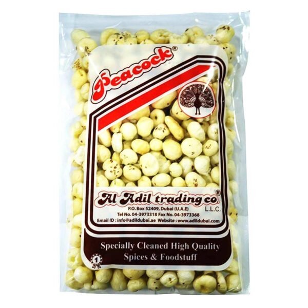 Peacock Ful Makhana 100g – Wholesale & Export UAE