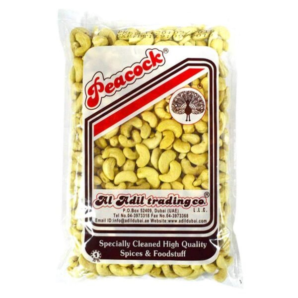 Peacock Kaju Whole 200g – Wholesale & Export UAE
