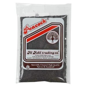 Peacock Medium Sabja Seed 100g – Wholesale & Export UAE