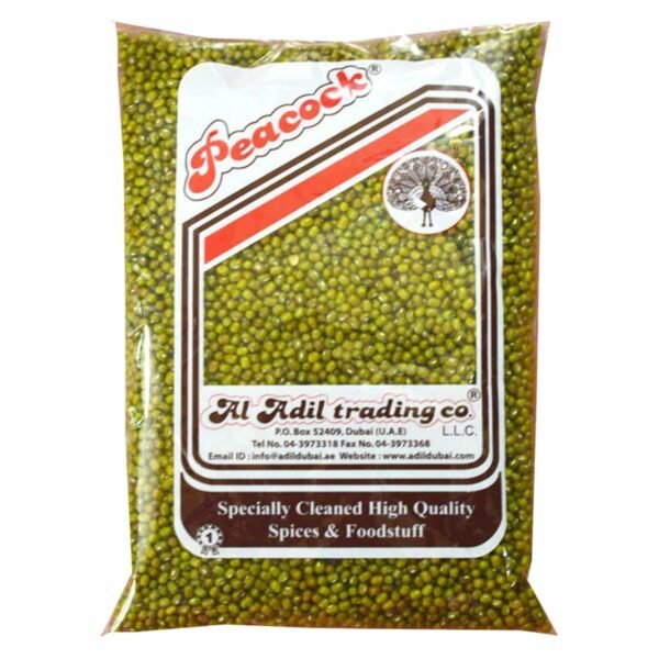 Peacock Whole Moong Dal 500g – Wholesale & Export UAE