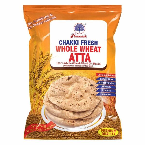 Peacock Whole Wheat Flour 2kg – Wholesale & Export UAE