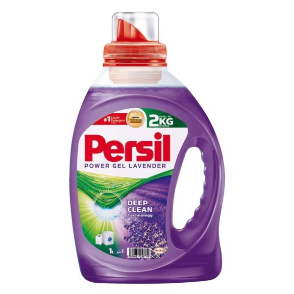 Persil-Power-Gel-Liquid-Laundry-Detergent-Lavender-1L Persil Power Gel Liquid Laundry Detergent Lavender 1L – Wholesale & Export UAE