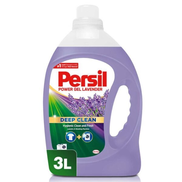 Persil Power Gel Liquid Laundry Detergent Lavender 3L – Wholesale & Export UAE