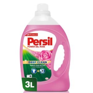 Persil Power Gel Liquid Laundry Detergent Rose 3L – Wholesale & Export UAE