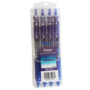 Pilot Acroball Premier Retractable Ballpoint Pens Blue 4 PCS – Wholesale & Export UAE