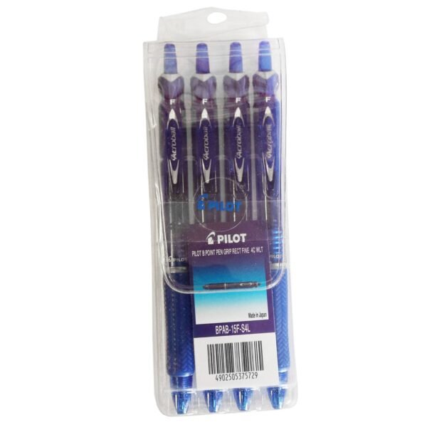 Pilot-Acroball-Premier-Retractable-Ballpoint-Pens-Blue-4-PCS-1 Pilot Acroball Premier Retractable Ballpoint Pens Blue 4 PCS – Wholesale & Export UAE
