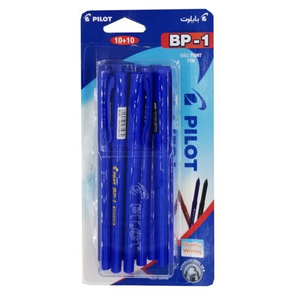 Pilot-Ballpoint-Pen-BP-1-Assorted-20-PCS Pilot Ballpoint Pen BP-1 Assorted 20 PCS – Wholesale & Export UAE
