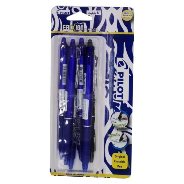 Pilot-Frixion-Clicker-Erasable-Rollerball-Pen-Blue-0.7mm-6-PCS-1 Pilot Frixion Clicker Erasable Rollerball Pen Blue 0.7mm 6 PCS – Wholesale & Export UAE