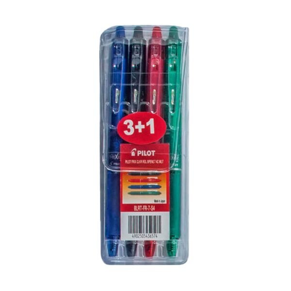 Pilot Frixion Colouring Ballpoint Pen Multicolour 4 PCS – Wholesale & Export UAE