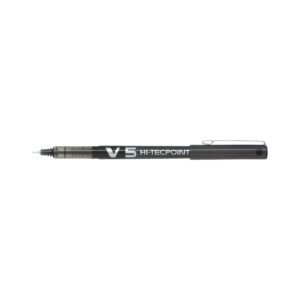 Pilot V5 Hi-Tec Point Rollerball Pen Black 0.5mm 2 PCS – Wholesale & Export UAE