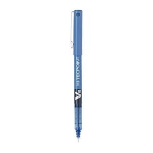 Pilot V5 Hi-Tecpoint Roller Ball Pen Blue – Wholesale & Export UAE