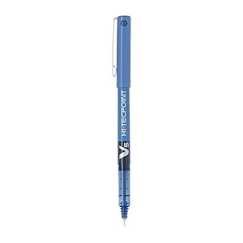 Pilot V5 Hi-Tecpoint Roller Ball Pen Blue – Wholesale & Export UAE