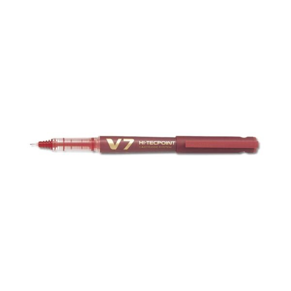 Pilot V7 Hi-Tec Point Ball Pen Red – Wholesale & Export UAE