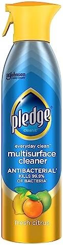 Pledge Antibacterial Multisurface Cleaner Spray, Fresh Citrus Scent, 9.7Oz – Wholesale & Export UAE