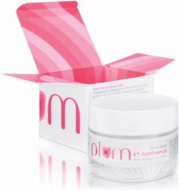 Plum E-Luminence Deep Moisturizing Cream, Ultra-hydrating Moisturizer Face For Normal Dry & Sensitive Skin, Rose, 50 ml – Wholesale & Export UAE
