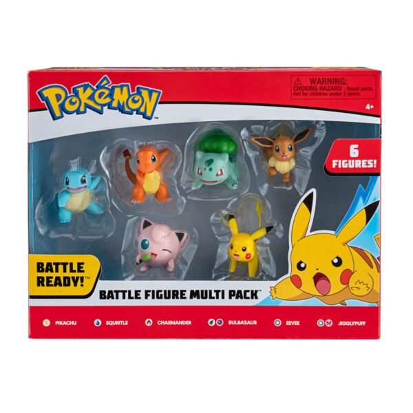 Pokemon Battle Figure Multicolour Pack of 6 – Wholesale & Export UAE