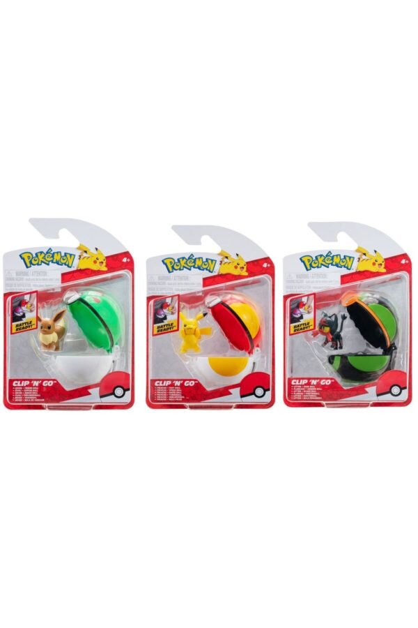 Pokemon Clip N Go Battle Figure & Poke Ball Set Style May Vary PKW0259 – Wholesale & Export UAE