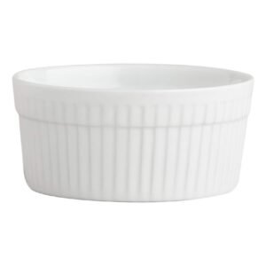 Porcelain Ramekin Bowl White 11x5cm – Wholesale & Export UAE