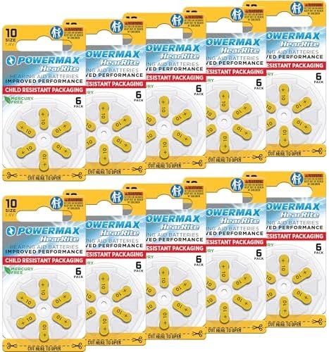 Powermax-Size-10-Hearing-Aid-Batteries-Yellow-Tab-Made-In-The-Usa-64-Count-1 Powermax Size 10 Hearing Aid Batteries, Yellow Tab, Made In The Usa, 64 Count – Wholesale & Export UAE