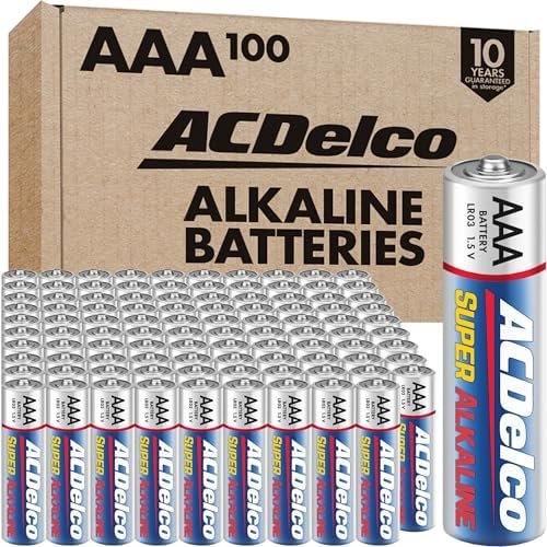 Powermax USA ACDelco AAA Super Alkaline Batteries in Recloseable Package, 100 Count – Wholesale & Export UAE