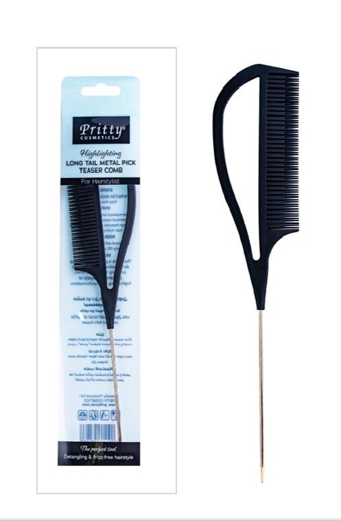 Pritty Long Tail Metal Pick Teaser Comb Oupa001 – Wholesale & Export UAE